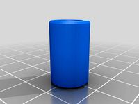 Printable LM6UU-sized PLA bushing by xoan