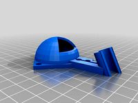 rostock max delta fan mount that snaps on so no disassembly required by jamesvilleneuve