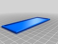 3x1 monstrous movement tray for 28 mm miniatures by PhysUdo