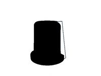 Rotatory knob for mixer (internal hole 6mm) - [Dual Extruder Ready] by _sOnGoKu_