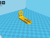 Remix - GoPro Gimbal Parts - Camera Arm by technoHippieGuy
