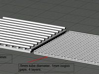 Oogoo Bonding Mesh with Laird Popkin's OpenSCAD Custom Mesh Generator by nrhall