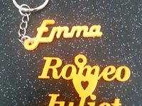 Name Key rings by gihangj