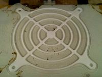 Fan Grid for 127mm Fan by MasterFX