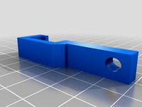 Filament Guide - Clips to 20mm T-slot by vandarin