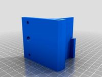 Bowden mount for greg wade extruder to 6mm alu i3 by mokash770