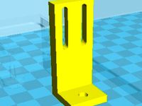 Prusa I3 inox -soporte fin de carrera by HBO