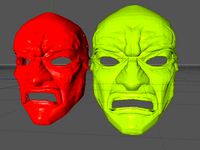 Mask in greek style by yzorg