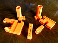 Split X-Ends for Prusa i3 - fully parametrized by enif