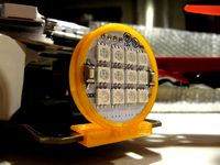 LED Lily pad mounting bracket for quadcopter by RandyR