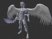 Half Celestial Archer by mz4250