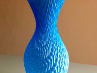 Elliptic knitted vase by NinjaCross