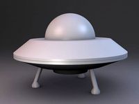Tiny UFO by DougTSG