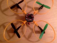 Quadcopter propeller guard (oval) by betamax