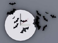 Batman clock by alavanimation