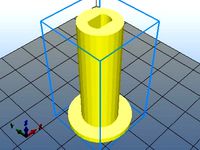 Craft-A-Bot wheel mount-2 by GEARED_UP