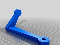 Minimalist Printrbot Simple Metal Spool Holder by KingRahl