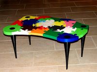 32-piece real-size Coffee Table by wimvd