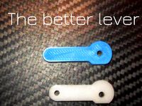 Extruder lever for Ultimaker 1 by innovateourfuture