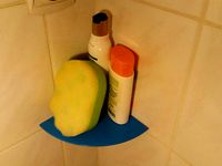 15cm bathroom corner shelf by skriver