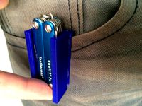 Leatherman Squirt P4 belt holster by drbakker