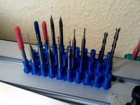 CNC tool holder (shank diameter 3.175mm, 1/8") by csatti