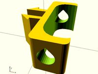 Extrusion cable Clip by romankornfeld