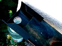 Rain Gutter - PET Bottle Adapter by znib