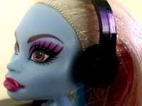 Monster High Doll Headphones by sprocket1597