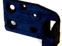 Amsterdamman's Reprap Ormerod2 simplified square y idler bracket by HandlaidTracks-3DprintedTrains