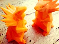 Low-Poly Typhlosion by ckyeli