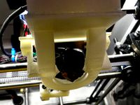 Solidoodle 2 PWM Fan Mount by Claghorn