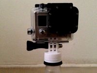Bottle cap mount for Go Pro by 3delivery