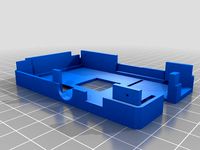 Raspberry Pi case with large gpio access, raspberry camera slot and cpu hole by sunzi