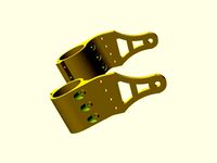 Motorcycle Headlight Bracket by berryd
