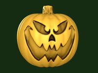 Happy Pumpkin by ideaform3d