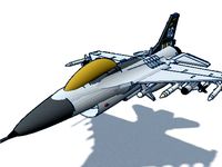 F-16 Fighting Falcon by jragon