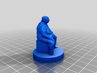 Dr. Wheeler Sitting by Gametester