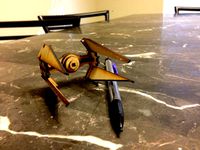 Lasercut, super simple mini Tie Interceptor  by tseaman87