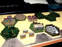 Command and Colors: Ancients Boardgame Terrain by BroamChomsky