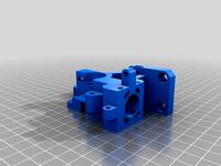 "Prusa i3 Rework" Hotend Holder Upgrade for J-head 1.75 with 4x M3 screws & nuts by rolller