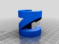 N C initials Tube by Eolone