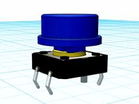 Round Tactile Button Switch (Part #1009) by sergeychernyshev