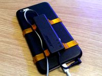 iPhone 6 Plus Bose QC20i Battery Clip by milkandbourbons