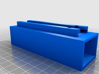 RC battery holder for Nerf tactical rail by Bainerd