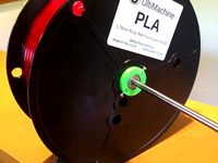 Ultimachine 5 lbs filament spool core with 608 bearings by dnewman