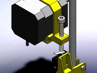 Adjustable Z Endstop for Prusa I3 P3 Steel  by aleiovanevcp