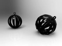 Round Pendant / Keychain by I0NX
