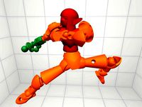 Samus Aran & a Metroid for the Modio Challenge by smokeandlights