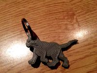 Cat Keychain by Donovandu88
